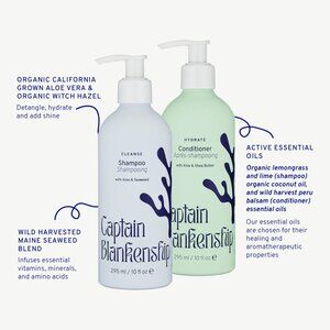 Captain Blankenship Clean & Hydrate Haircare Duo